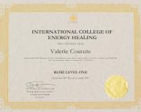 Reiki Level One Reiki Level One